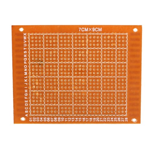 Vktech 10pcs 7x9cm PCB Blank Circuit Board Prototype Paper Solder Circuit Panel Electronics