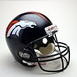 Denver Broncos Full Size "Deluxe" Replica NFL Helmet