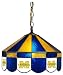 Michigan Wolverines Stained Glass Bar Light