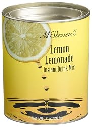 McSteven's Lemon Lemonade Instant Drink Mix, 7-Ounce Tins (Pack of 3)