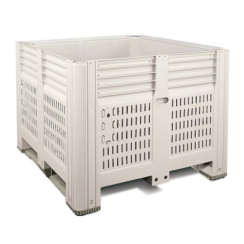 'Macro Plastics Macrobin LargeCapacity Rectangular Bins Ventilated