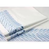 Sicily Abstract Arrow Sheet Set - Angel Blue, King