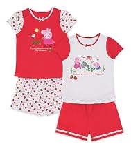 Peppa Pig Shortie Pyjamas - 2pk