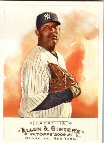 2009 Topps Allen and Ginter #153 CC Sabathia - New York Yankees (Baseball Cards)