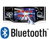 GOLDEN - NEW 4.3 Touch Screen Motorized LCD Monitor Car DVD VCD CD MP3 MP4 DIVX Player with Built-in BLUETOOTH, USB, TV and AM / FM Receiver