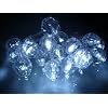 Crystal Clear Cool White LED String Lights; LED Christmas Lights; Party Light