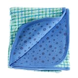 Anna Claire Beautiful Designed Baby Receiving Blanket, Double Sided Designs, Swaddle Blankets (Under The Sea) ~ ZZ Home