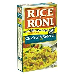 Rice a Roni Chicken And Broccoli, 4.9-Ounce Boxes (Pack of 12)