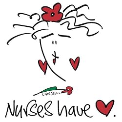 Nurses Have Heart - White Nightshirt in a Bag