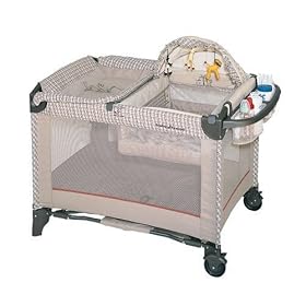 Baby Trend Playard W/Bassinet & Canopy