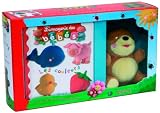 Les couleurs : Avec une peluche
