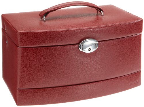 Davidt\'s Schmuckkasten Synthetik rot 367987.14 Preisvergleich