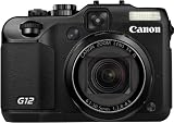 Canon PowerShot G12 - C�mara compacta de 10 Mp (pantalla articulada de 2.8", zoom �ptico 5x, estabilizador de imagen �ptico, v�deo Full HD 1080p) color negro