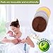 Brooklyn Baby Bamboo Nursing Pads: Softer & More Absorbent, Made with Organically Grown Bamboo | Reusable, Washable, Leak Proof, Eco Friendly | Multicolor 10 Pack with Bonus Mesh Laundry Bag