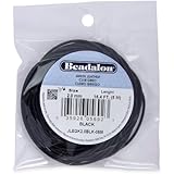 Beadalon Greek Leather 2.0mm Black, 5-Meter
