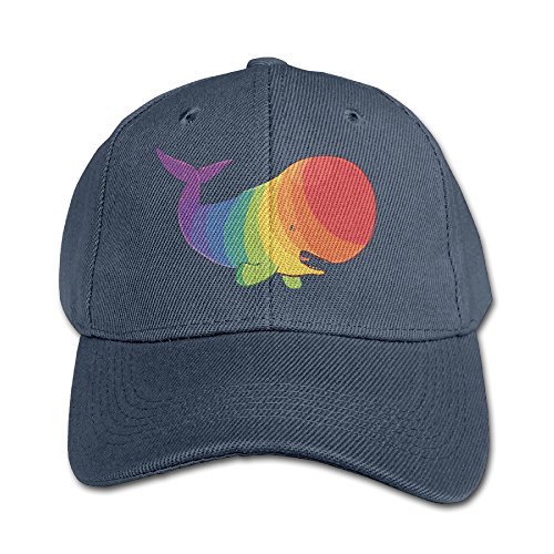 Homosexuwhale Whale Youth Unisex Adjustable Low Profile Plain Cap In 4 Colors