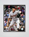 Woody Williams 2007 Pitching Action Double Matted 8 x 10 Photograph (Unframed)