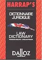 Dictionnaire juridique fran&ccedil;ais-anglais / anglais-fran&ccedil;ais : Law Dictionary French-English/English-French (Harrap's - Dalloz) (French Edition)