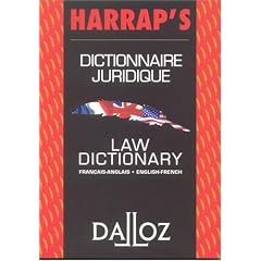 Dictionnaire juridique fran�ais-anglais / anglais-fran�ais : Law Dictionary French-English/English-French