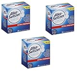 Alka-seltzer Extra Strength Fast Relief: Heartburn, Upset Stomach, Acid Indigestion with Headache and Body Aches- 3 Pack of 24 Effervescent Tablets ( 72 Tablets Total)