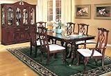 BEAUTIFUL NEW MOHAGONY SET OF 2 CUSHIONED SIDE CHAIRS