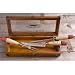 Teton Grill Co. Fishing Themed Carving Set-3 Piece With Wooden Case