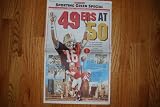 San Francisco 49ers at 50 San Francisco Chronicle Newspaper Special Edition Sports Section (San Francisco 49ers)