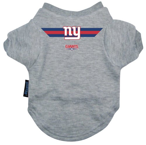 Hunter New York Giants Team Pet T-Shirt Large