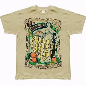 Allman Brothers 40th Anniversary sand t-shirt
