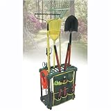 Rolling Garden Storage Cart with Canvas Pouch by Jobar International