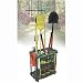 Outdoor Living : Rolling Garden Storage Cart with Canvas Pouch by Jobar International