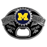 Michigan Wolverines NCAA Bottle Opener Tailgater Belt Buckle