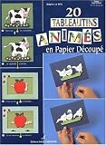 20 tableautins anim�s en papier d�coup�