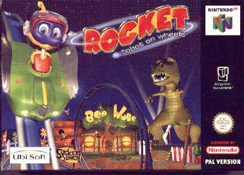 Childrens Toyshop  Video Games : Rocket: Robot on Wheels (N64)
