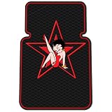 Betty Boop Star Style Universal-Fit Molded Front Floor Mats - Set of 2