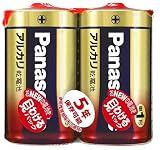 Panasonic アルカリ乾電池単一2本シュリンクパック LR20XJ/2SE