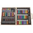 Darice ArtyFacts Portable Art Studio, 131-Piece Deluxe Art Set With