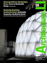 architecture.li 08. Jahrbuch der Hochschule Liechtenstein: Schwerpunktthema: Nachhaltiges Bauen / Focus on Sustainable Design. Nachhaltiges ... Masterstudium / Designs of the Mastercourse
