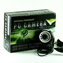 USB 3 LED PC Webcam Camera plus + Night Vision MSN, ICQ, AIM, Skype, Net Meeting and compatible with Win 98 / 2000 / NT / Me / XP / Vista