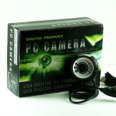 External hard drive:USB 3 LED PC Webcam Camera plus + Night Vision MSN, ICQ, AIM, Skype, Net Meeting and compatible with Win 98 / 2000 / NT / Me / XP / Vista