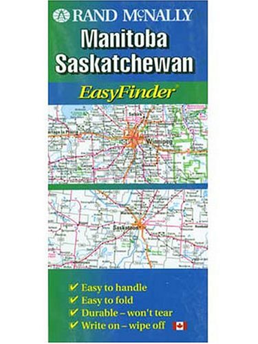 Rand McNally Manitoba & Saskatchewan Easyfinder (Canada EasyFinder Maps) under Saskatchewan in The Books Store