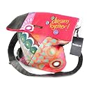 Shoulder bag "Desigual" red multicoloured.