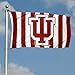 College Flags & Banners Co. Indiana Hoosiers Candy Stripe Pants Flag
