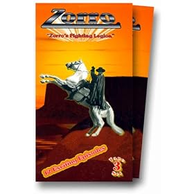 Zorro - Zorro's Fighting Legion - 12 Episodes - 3 Pack VHS