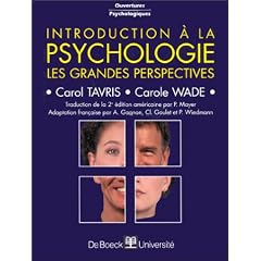 Introduction � la psychologie: Les grandes perspectives