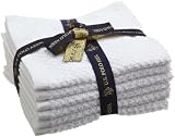 Low Price on U.S. Polo Assn 100-Percent Cotton 6-Piece Wash Cloth Pack, 13-Inch by 13-Inch, White