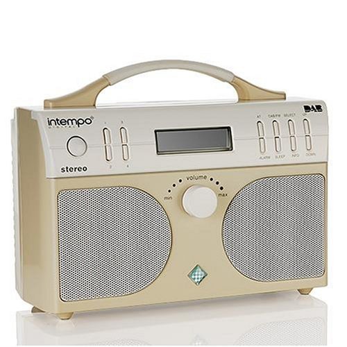 Childrens Toyshop  Electronics : Intempo KTL-01 DAB Digital Radio - Latte