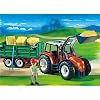 Playmobil - 4496 Tractor with Hay Trailer