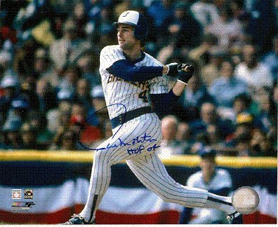 Autographed/Hand Signed Hof Paul Molitor Milwaukee Brewers 8x10 Photo