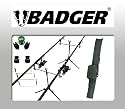 BADGER 2 ROD COMPLETE CARP SET